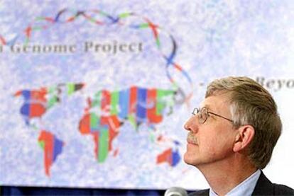 Francis Collins, al anunciar ayer en Washington que la secuencia del genoma humano ya está completa.