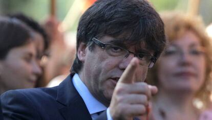 El president de la Generalitat, Carles Puigdemont.