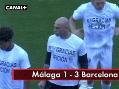 Málaga 1 - F.C. Barcelona 3