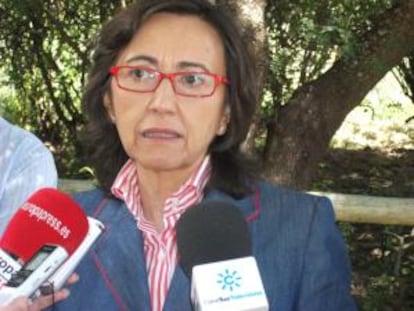 La ministra de Sanidad, Rosa Aguilar.