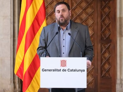 Oriol Junqueras, presidente de Esquerra Republicana.