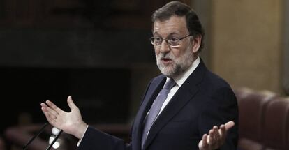 El presidente del Gobierno en funciones, Mariano Rajoy.