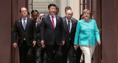 Reunión del G20 celebrada el pasado septiembre en Hangzhou, China.