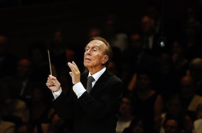 Claudio Abbado, en el Festival de Lucerna en 2010. 