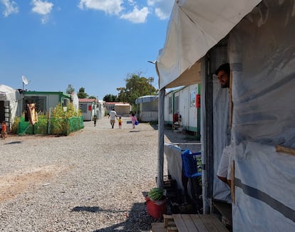 Campo de refugiados de Malakasa, en Grecia.