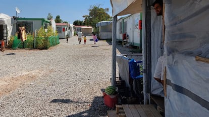 Campo de refugiados de Malakasa, en Grecia.