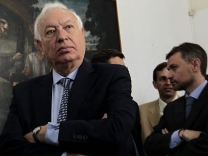 José Manuel García-Margallo, en Quito.