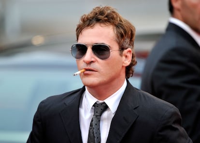 Joaquin Phoenix en el Festival de Venecia en 2012.