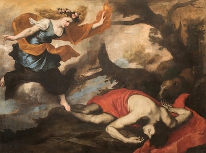 Una versión poco conocida del mito de Venus y Adonis, de Ribera, prestada por la Gallerie Nazionali d'Arte Antica di Roma.