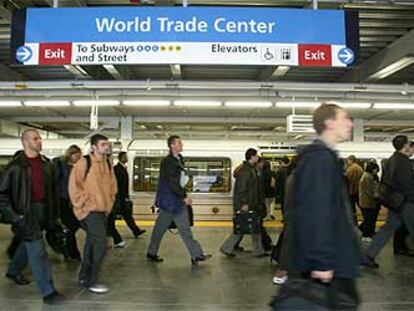 La estación de metro de la llamada <i>zona cero</i> reabre sus puertas