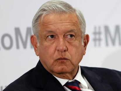 Andr&eacute;s Manuel Lopez Obrador, candidato del partido Morena a la presidencia de M&eacute;xico.