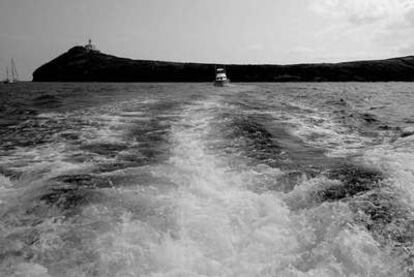 La isla Grossa, el mayor de los cuatro islotes volcánicos de las Columbretes.