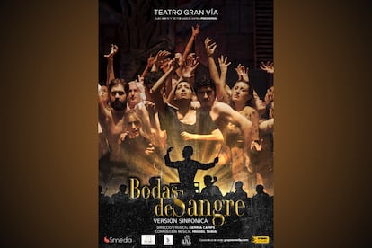 Cartel promocional de 'Bodas de Sangre' en versión sinfónica. 
