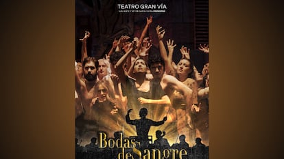 Cartel promocional de 'Bodas de Sangre' en versión sinfónica.
