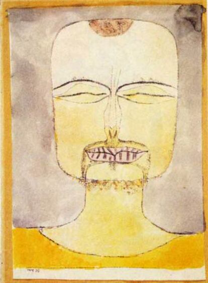 &#39;Ensimismado, autorretrato&#39; (1912-1913), de Paul Klee.