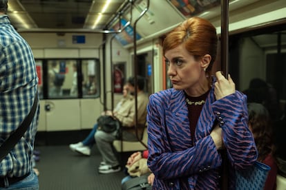 Alexandra Jiménez, en el primer episodio de 'Grande de España'.TXUCA PEREIRA/NETFLIX