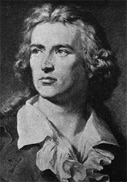 El poeta alemán Friedrich Schiller.