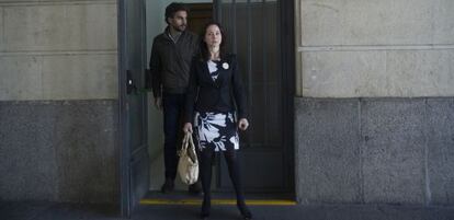 La juez Mercedes Alaya, en los juzgados sevillanos.