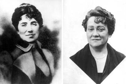 Rosalía de Castro y Emilia Pardo Bazán.