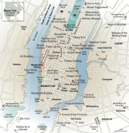 Mapa de Manhattan