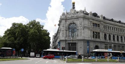 Fachada del Banco de España en una imagen de archivo.