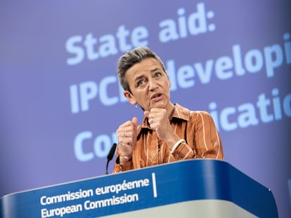 La Comisaria de Competencia Margrethe Vestager.