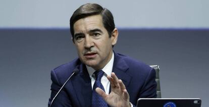 El presidente de BBVA, Carlos Torres Vila. 