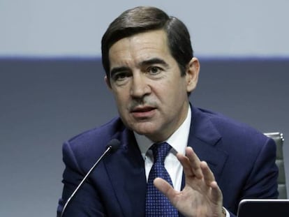 El presidente de BBVA, Carlos Torres Vila. 