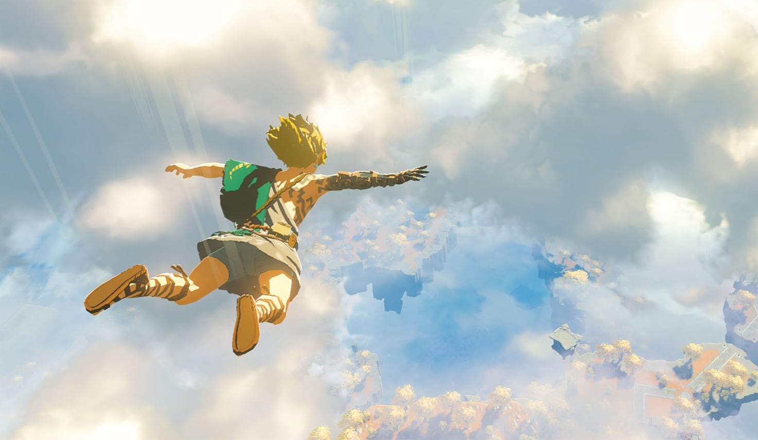 Una imagen de 'Zelda: Tears of the Kingdom', secuela de 'Breath of the Wild'.