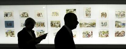 Exposición '(Breve) Historia de la gente', inaugurada en el Museo ABC de Dibujo e Ilustración.