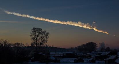 La red de alerta frente a tests nucleares detect&oacute; los efectos del meteorito que explot&oacute; sobre Rusia en 2013