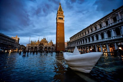 Venecia, inundada el día 17 de noviembre