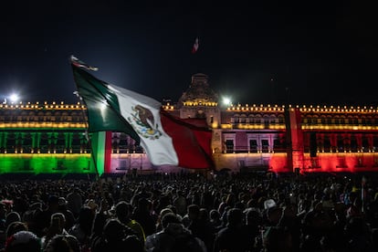 Vista del Zócalo capitalino.