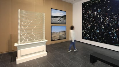 Vista de la exposición 'Flor Hipania', de David Bestué, en CA2M de Móstoles (Madrid).