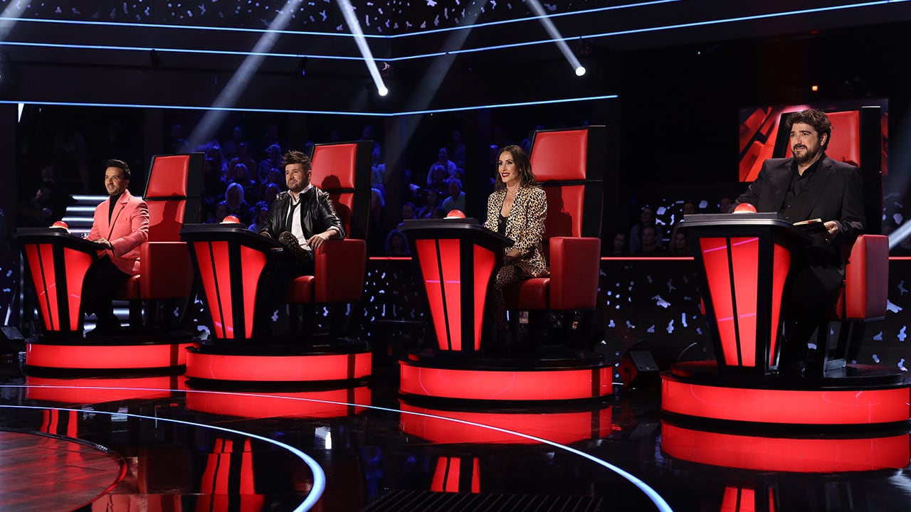 Los jurados de 'La Voz', emitido en Antena 3.