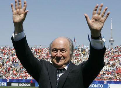 Joseph Blatter, presidente de la FIFA.