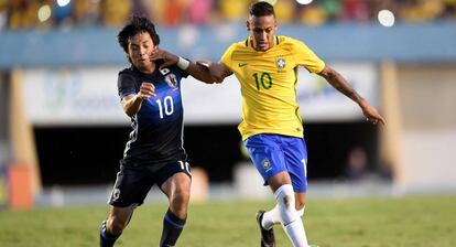 Brasil x África do Sul: Neymar é o capitão.