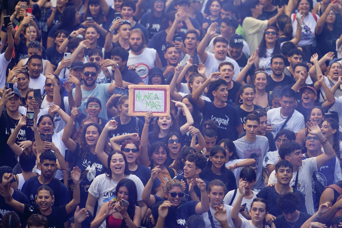 La marcha por el Día Nacional de la Memoria por la Verdad y la Justicia ...