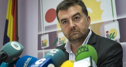 El coordinador de IU, Antonio Maíllo.
