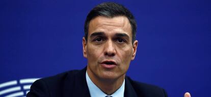 Pedro Sánchez, presidente del Gobierno, en una imagen de archivo.