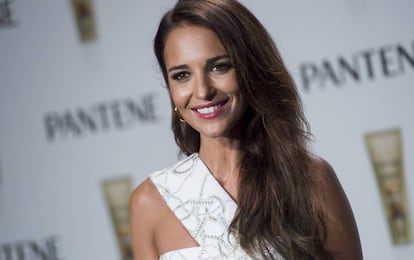 La actriz Paula Echevarría este jueves en Madrid.