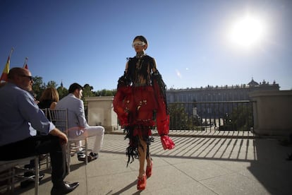 Desfile del Centro Superior de Diseño de Moda en el Teatro Real el pasado 21 de junio.