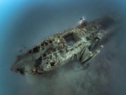 Buque dragaminas de la Marina Real Británica hundido durante la campaña de Galípoli en la I Guerra Mundial