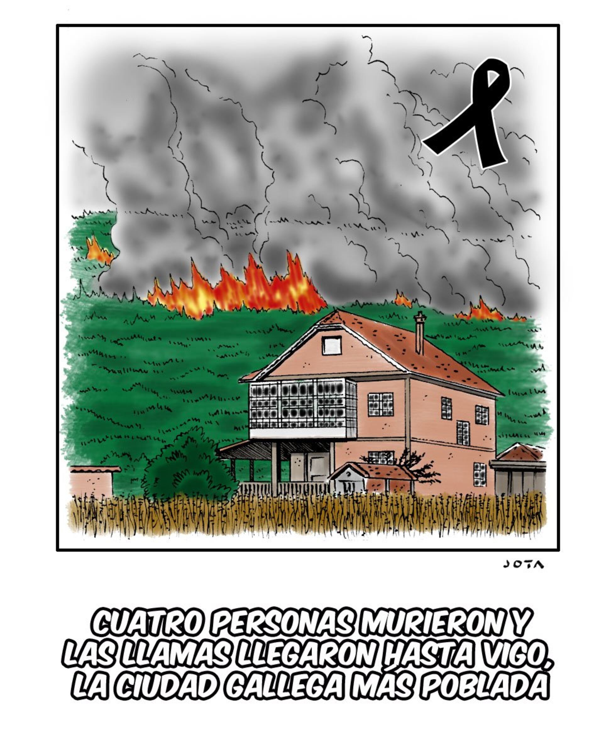 Los incendios en Galicia y Portugal, en viñetas | Fotos | Fotos | EL PAÍS