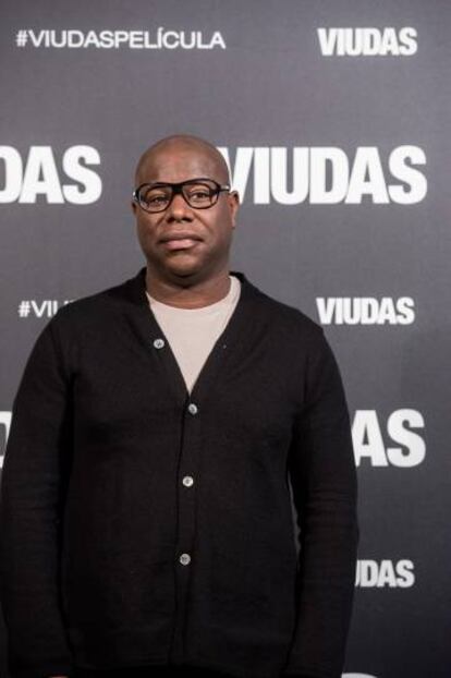 Steve McQueen, el viernes 23 de noviembre en Madrid.