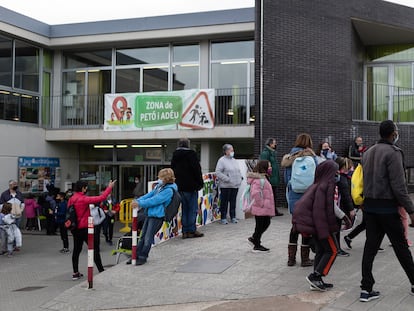 La escuela Turo del Drac, en Canet de Mar, es uno de los centros educativos donde la justicia ha obligado a dar un 25% de horas lectivas en castellano en una clase.