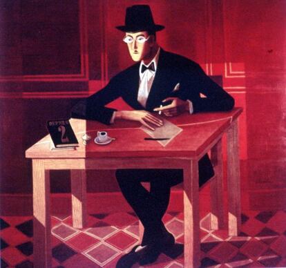 Fernando Pessoa, retratado por Almada Negreiros.