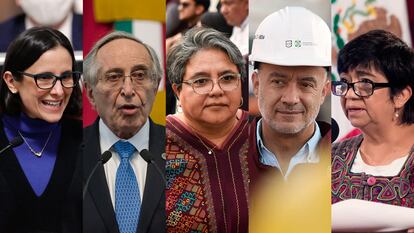 Luz Elena González Escobar, Dr. David Kershenobich, Raquel Buenrostro, Jesús Esteban Medina, Edna Elena Vega Rangel. 



DR. Rogelio ramírez de la O.