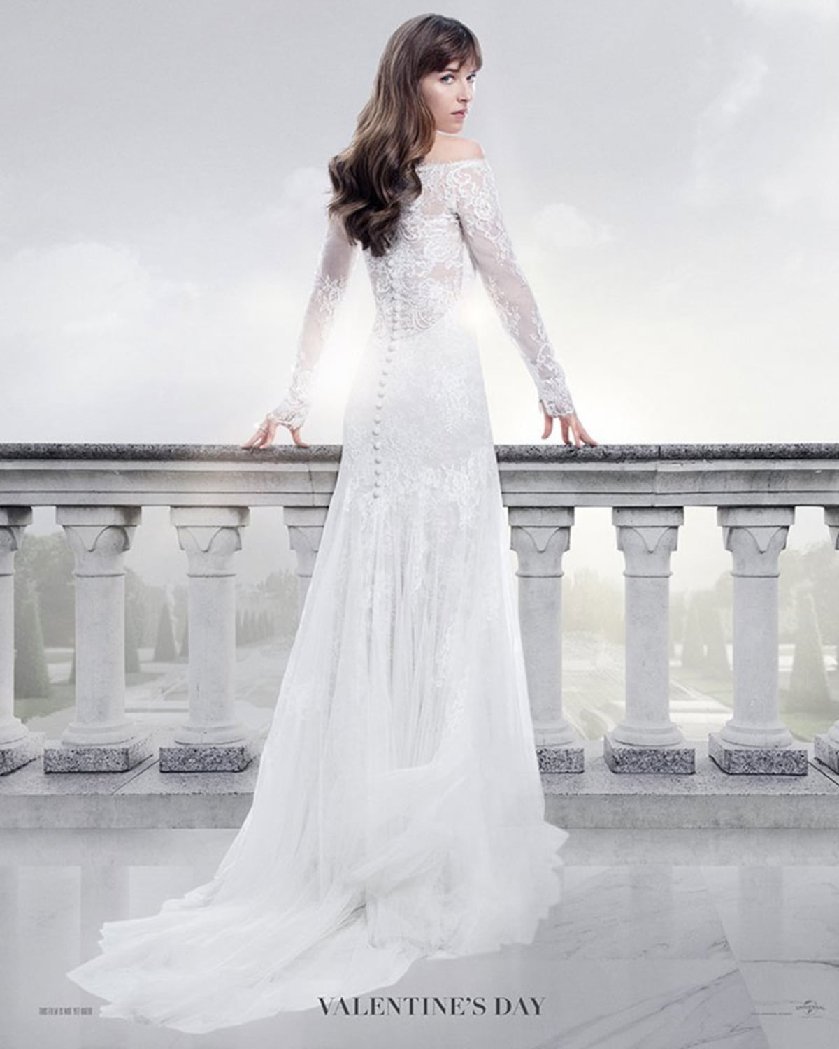 Movie Wedding Gown Designer Fifty Shades Freed Wedding Dress For