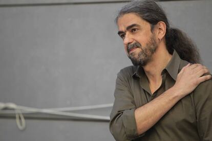 Fernando León, esta mañana en la Academia de Cine.